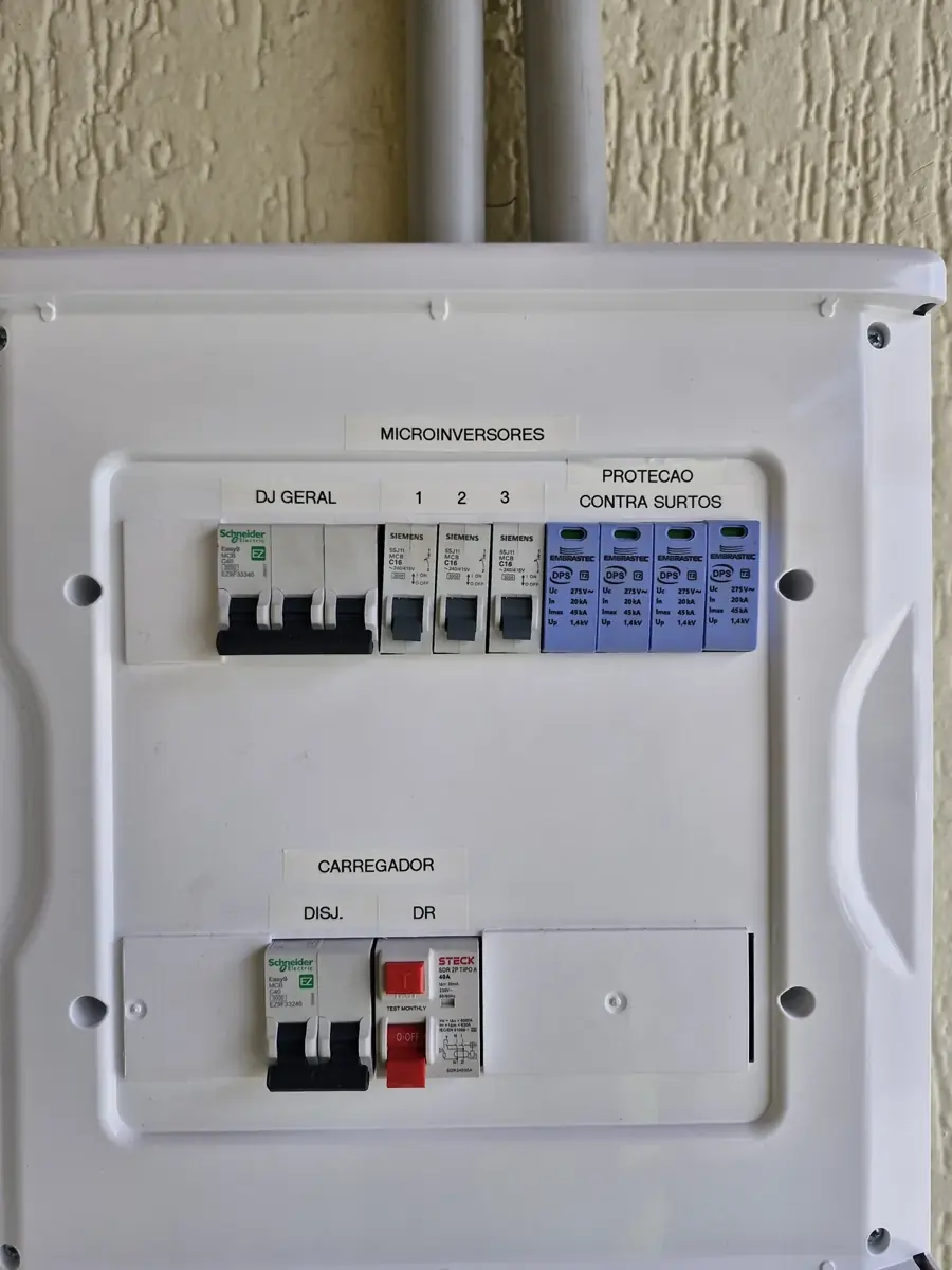 Carregador rápido 40 kW: obra da ENEGE
